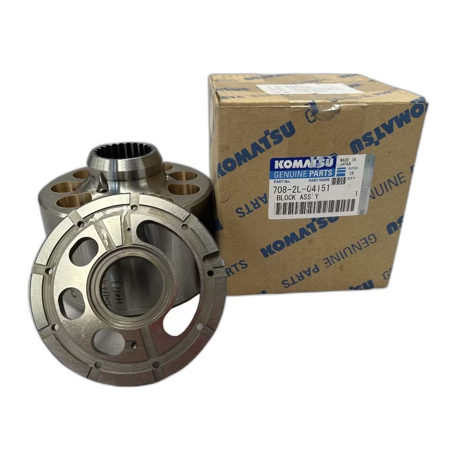 Excavator Rear Cylinder Block Assembly 708-2L-04151